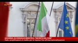 15/06/2013 - Governo, in Consiglio dei Ministri il "decreto del fare"