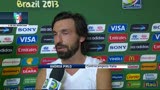 17/06/2013 - Confederations Cup, Pirlo: "Meglio di così..."