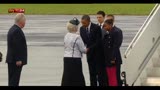 17/06/2013 - G8, l'arrivo del Presidente americano Obama