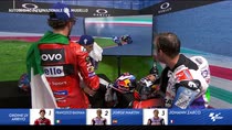 Bagnaia, Martin e Zarco commentano il GP Italia