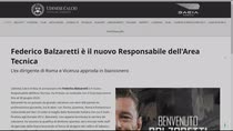 Udinese, Balzaretti nuovo responsabile area tecnica