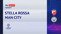 Stella Rossa-Manchester City 2-3: gol e highlights