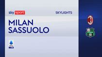 Milan-Sassuolo 1-0: gol e highlights
