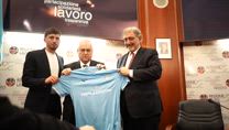Lazio, maglia speciale con sponsor Regione per la Supercoppa