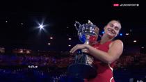 Sabalenka vince gli Australian Open: battuta Zheng