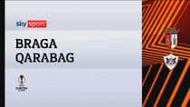 Braga-Qarabag 2-4: gol e highlights