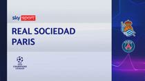 Real Sociedad-Psg 1-2: gol e highlights