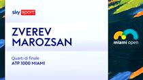 ATP Miami, Zverev-Marozsan 6-3, 7-5: gli highlights