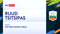Atp Monte-Carlo, Tsitsipas-Ruud 6-1,6-4: gli highlights