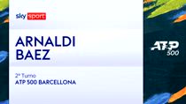 ATP Barcellona, Arnaldi batte Baez: gli highlights