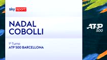 Nadal batte Cobolli all'ATP Barcellona: gli highlights