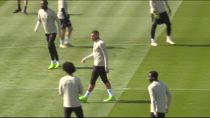 PSG Borussia, Mbappé si allena al Campus con i compagni