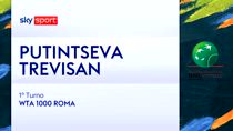 Wta Roma, Trevisan-Putinsteva 3-6,4-6: gli highlights