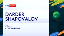 ATP Roma: Darderi-Shapovalov 6-7, 6-3, 7-6. Highlights