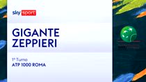 ATP Roma: Gigante-Zeppieri 7-6, 6-4. Highlights