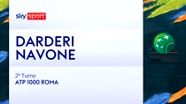 ATP Roma: Darderi-Navone 6-3, 6-2. Highlights