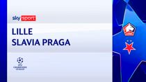 Lille-Slavia Praga 2-0: gol e highlights