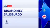 Dinamo Kiev-Salisburgo 0-2: gol e highlights