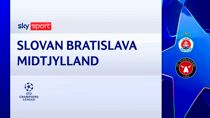 Slovan Bratislava-Midtjylland 3-2: gol e highlights