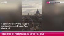 VIDEO Concertone del Primo Maggio, gli artisti e gli orari