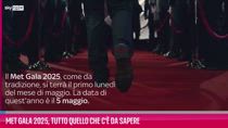 VIDEO Met Gala 2025, tutto quello che c'è da sapere
