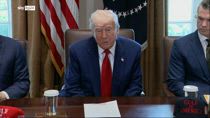 Guerra dei dazi, Trump: frenata Pil è colpa di Biden