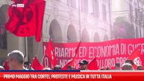Primo Maggio tra cortei, proteste e musica in tutta Italia