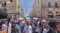 Strage Monreale, i funerali: applausi all'arrivo delle bare