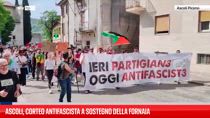 Ascoli, corteo antifascista a sostegno della fornaia