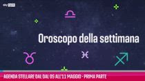 VIDEO Agenda stellare dal 5 all'11 maggio - Prima parte