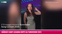 VIDEO Käärijä e Baby Lasagna ospiti all’Eurovision 2025