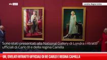 UK, svelati ritratti ufficiali di re Carlo e regina Camilla