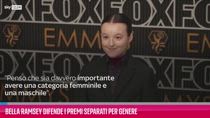 VIDEO Bella Ramsey difende i premi separati per genere