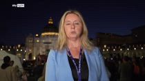 La fumata nera dopo il primo voto in conclave