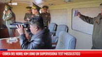 Corea del Nord, Kim Jong Un supervisiona test missilistico
