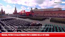 Russia, Putin e Xi alla parata per il Giorno della Vittoria