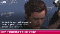 VIDEO Harry Styles a Roma per l'elezione del Papa? La foto