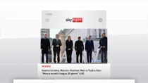I titoli di Sky Tg24 del 10 maggio, edizione delle 13