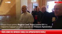 Papa Leone XIV, rimossi i sigilli da appartamento papale