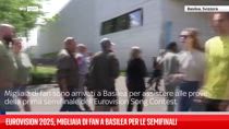 Eurovision 2025, migliaia di fan a Basilea per le semifinali