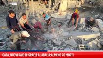 Gaza, nuovi raid di Israele a Jabalia: almeno 70 morti