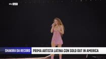 Shakira da record, è la prima artista latina sold out al Bank of America Stadium di Charlotte