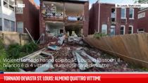 Tornado devasta St. Louis: almeno quattro vittime