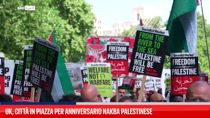 Uk, città in piazza per anniversario Nakba palestinese