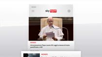 I titoli di Sky TG24 del 18 maggio, edizione delle 8