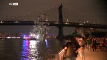 Nave messicana urta ponte di Brooklyn: morti e feriti