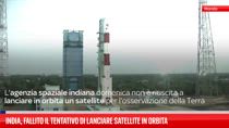 India, fallito il tentativo di lanciare satellite in orbita