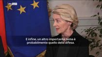 Vertice Meloni, Von der Leyen: Ue più sicura, Nato più forte