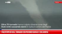 Maltempo in Usa, tornado colpiscono Kansas e Oklahoma