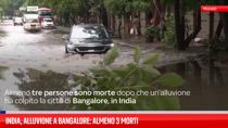 India, alluvione a Bangalore: almeno 3 morti
